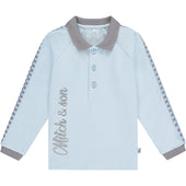 Mitch & Son Boys Pale Blue Polo Shirt